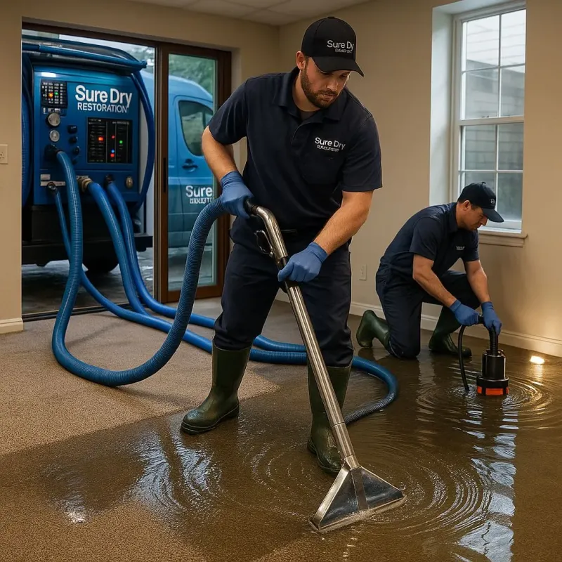 Water Extraction and Removal process in Lincolnville, ME